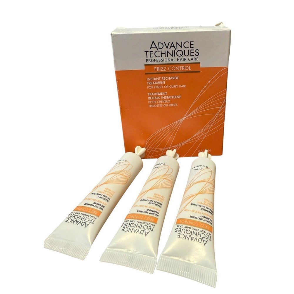 Avon Advance Techniques Frizz Control Instant Recharge Treatment set